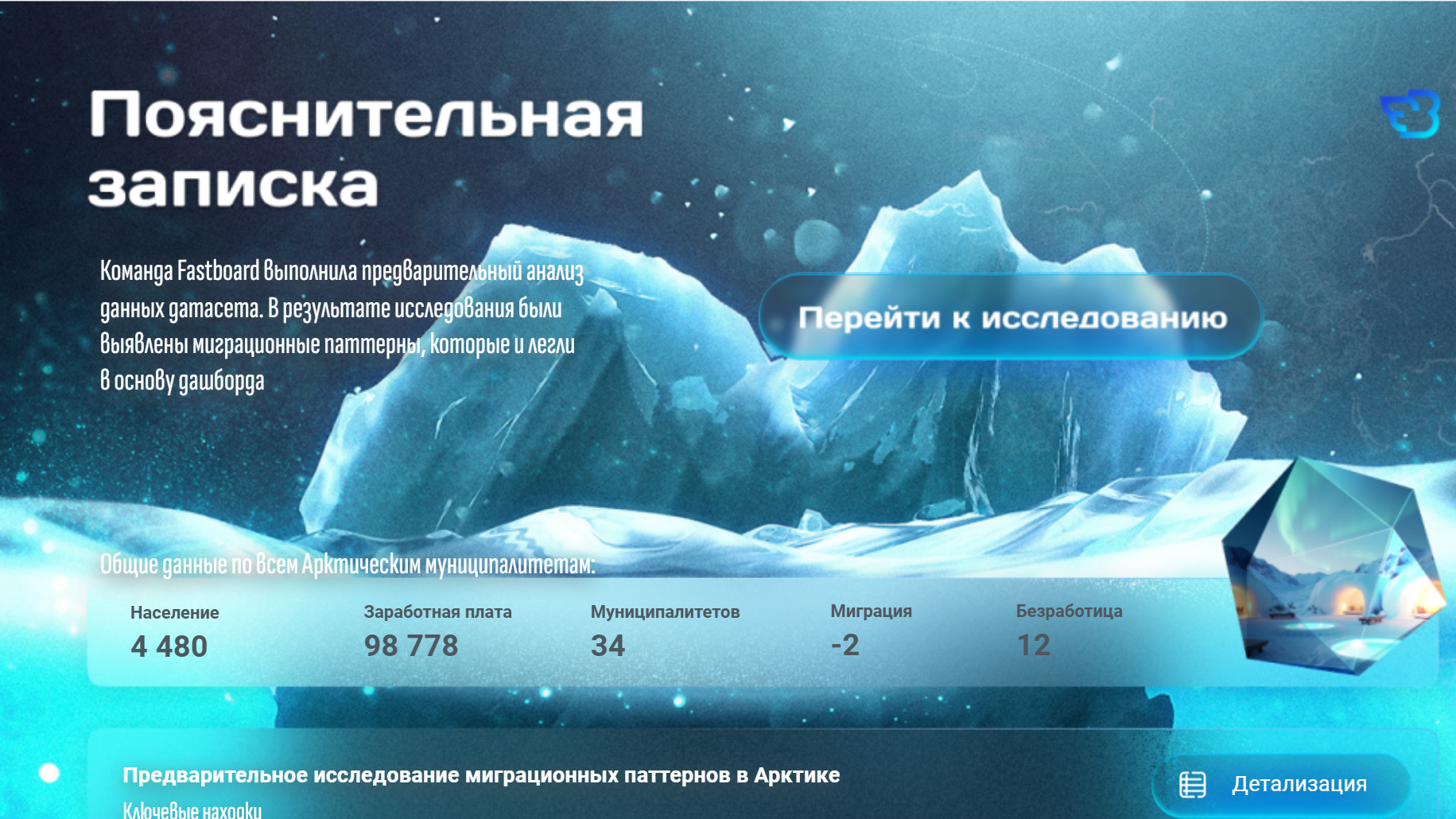 Арктическая миграция: исследование — слайд 1